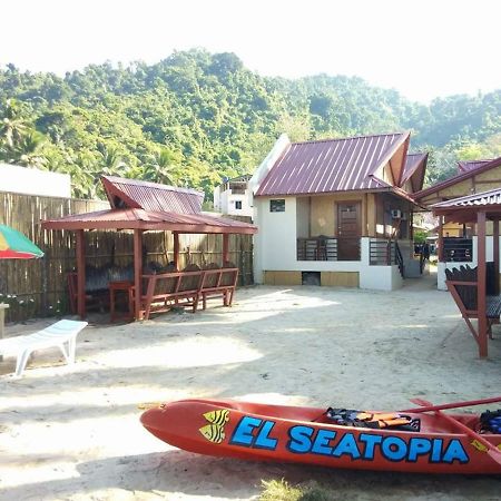 El Seatopia Beach Cottages El Nido Ngoại thất bức ảnh