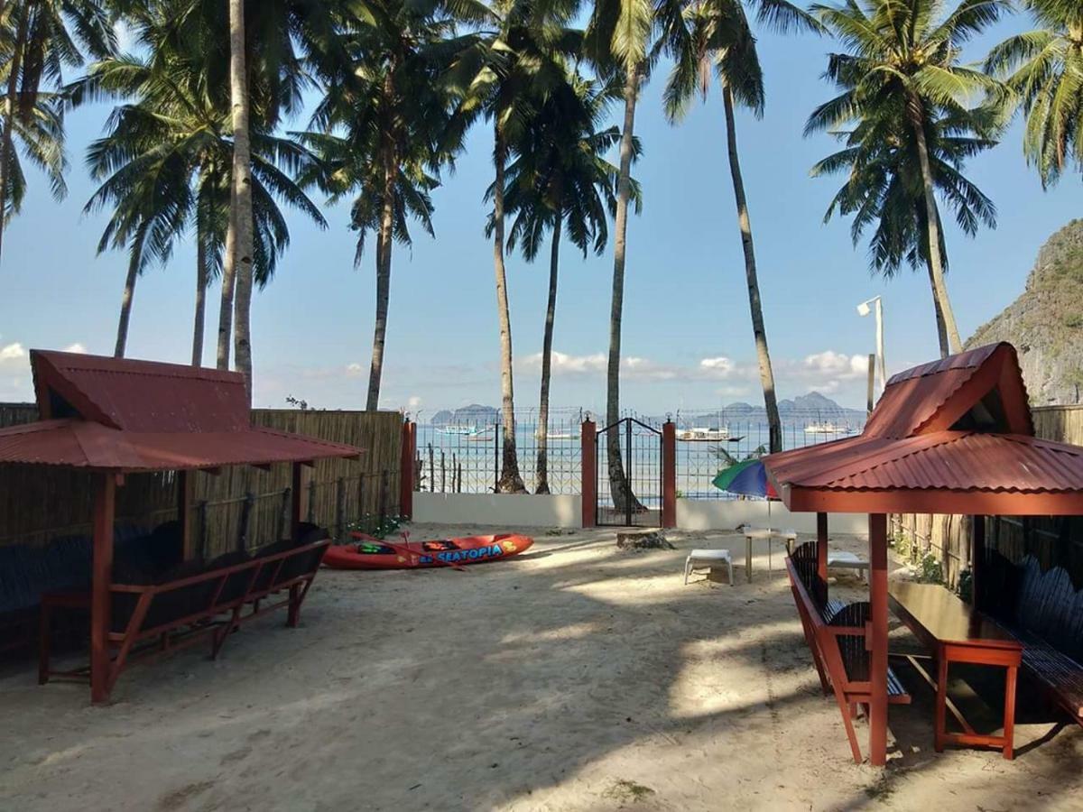 El Seatopia Beach Cottages El Nido Ngoại thất bức ảnh